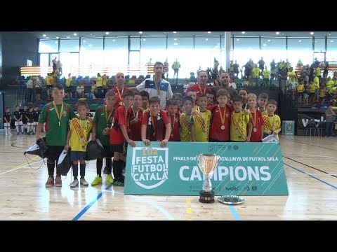 Final Prebenjamí Copa Catalunya de Futbol Sala (10a Festa del Futbol Català)