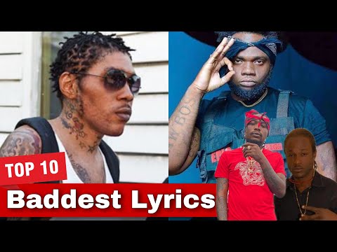 TOP 10 Baddest Lyrics | Vybz Kartel, Chronic Law, Shawn Storm, Gold Gad (Symbolic Riddim)