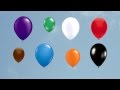 The Balloon Song (for learning colors) 