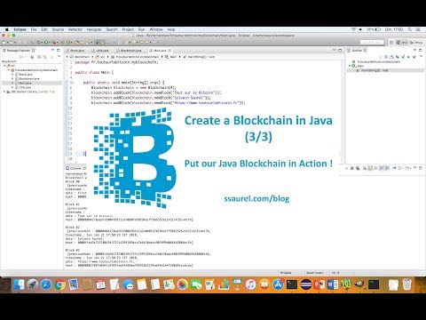 Design and Create the Blocks for the Blockchain