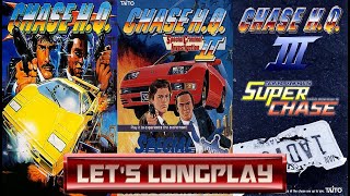 Chase H.Q. I + II + III | Arcade Back-to-Back Longplays via Live Stream.