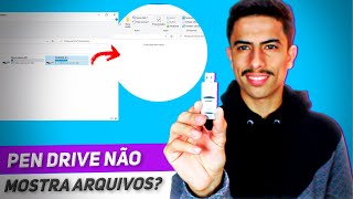 Pendrive está cheio mas não mostra os arquivos? APRENDA RESOLVER!