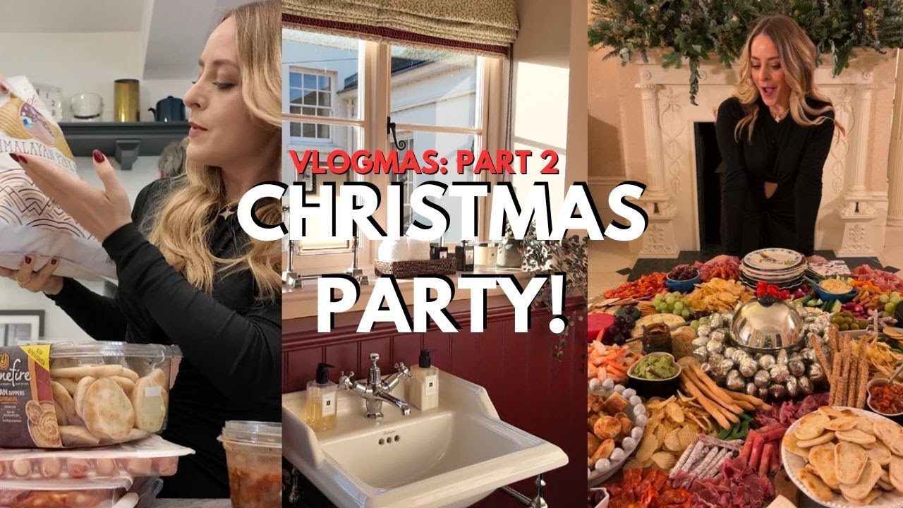 Christmas PARTY TIME! Vlogmas Pt. 2