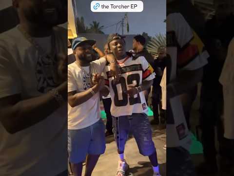 Davido in Ghana 🇬🇭 chilling with #stonebwoy on his new ep #torcherep