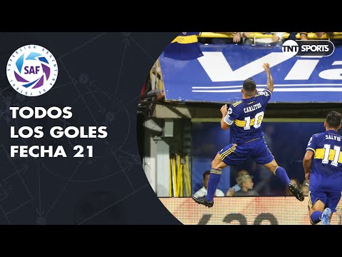 Todos los goles de la Fecha 21