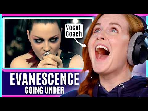 Evanescence! 🔥 | Vocal Coach Analysis of Amy Lee | Going Under Reaction