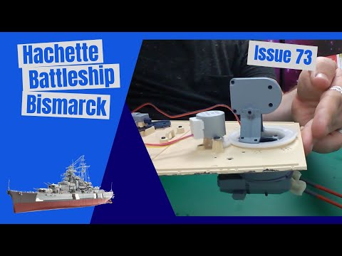 Build the Battleship Bismarck - The 'Bruno' gear assembly