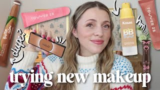 NEW MAKEUP HAUL!  Trying all the viral dupes and other launches...