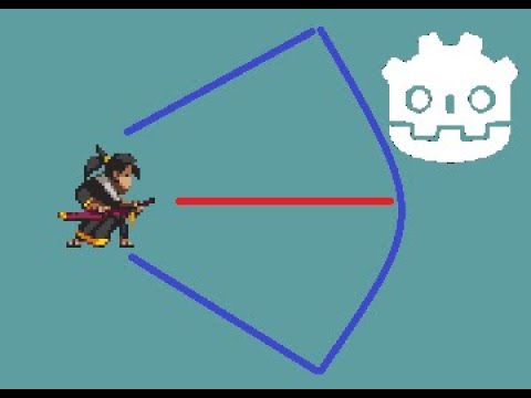 Katana Zero Godot Bonus: Enemy actor movement and line of sight.