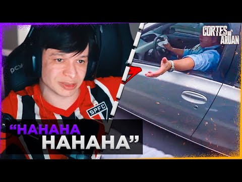 ARUAN REAGE A MOTOCICLISTAS HUMILDES (4 CILINDROS) PARTE 3 - Cortes do Aruan