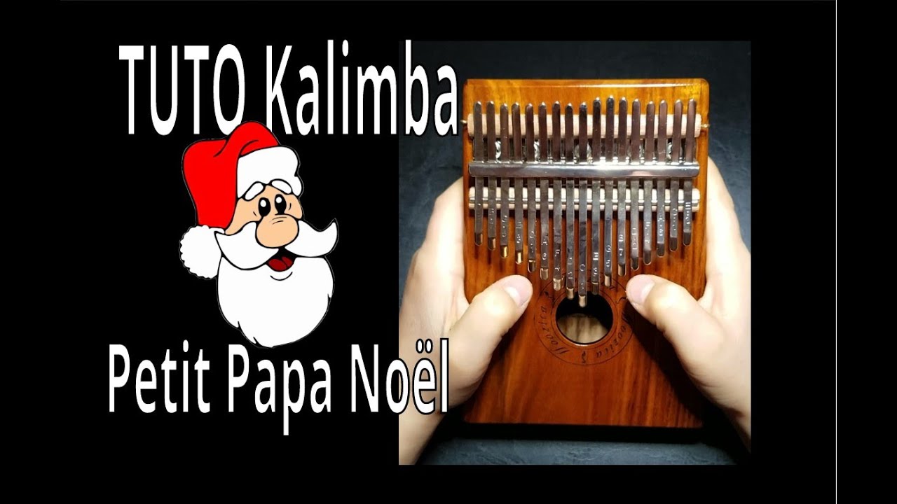 [TUTO] cours pour apprendre à jouer Petit Papa Noël au kalimba facile pour débutant -Christmas song