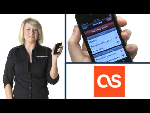 Last FM app demo from The Carphone Warehouse