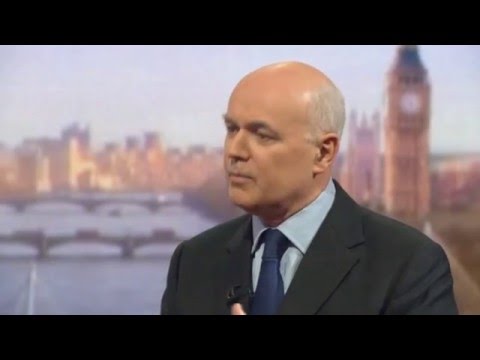 Iain Duncan Smith First interview since his shock resignation