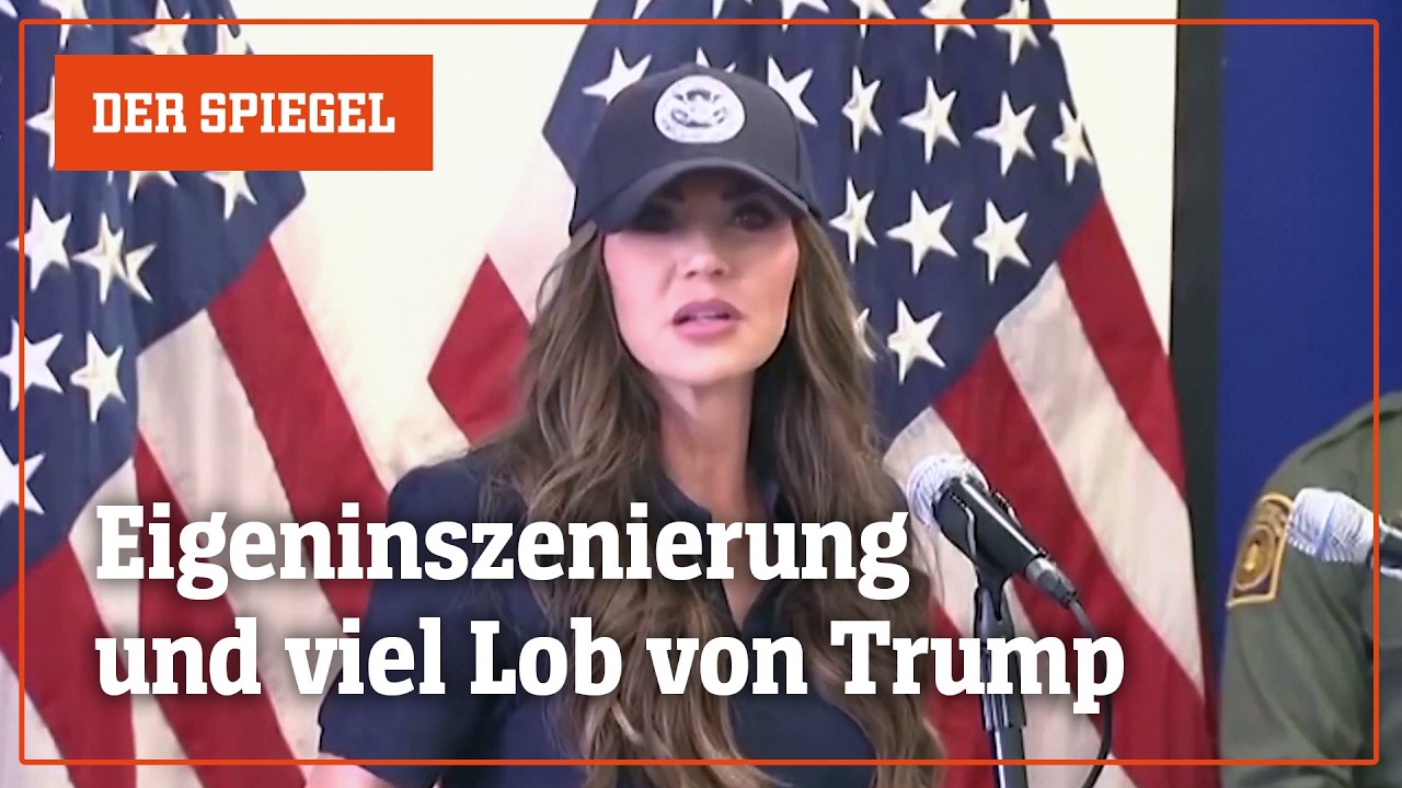 Warum Trump seine Heimatschutzministerin Kristi Noem entlässt | DER SPIEGEL