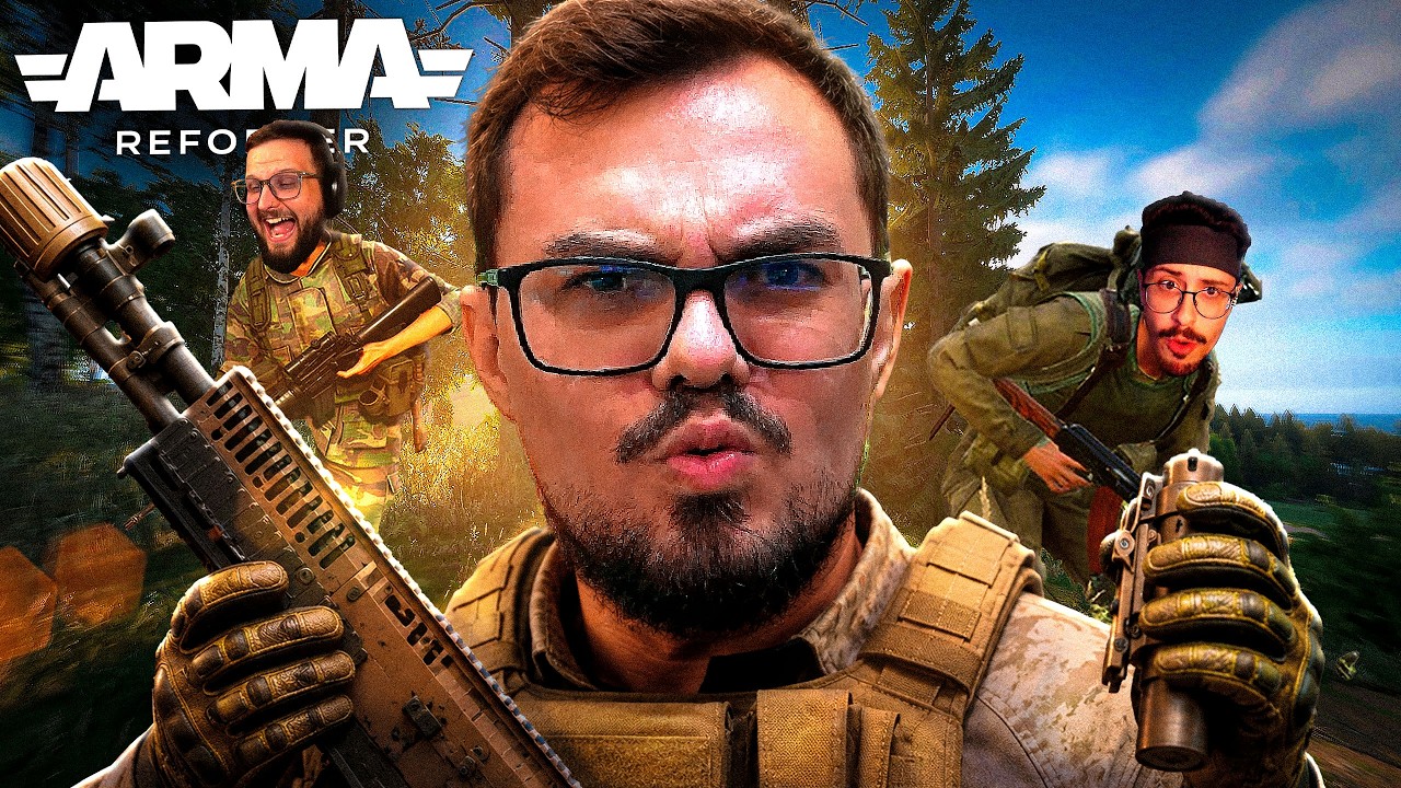 MINHA MELHOR PARTIDA DE ARMA REFORGER COM OS AMIGOS