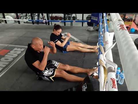 Sagat "Street Fighter" Petchyindee Shows Me a Brutal Sit-up