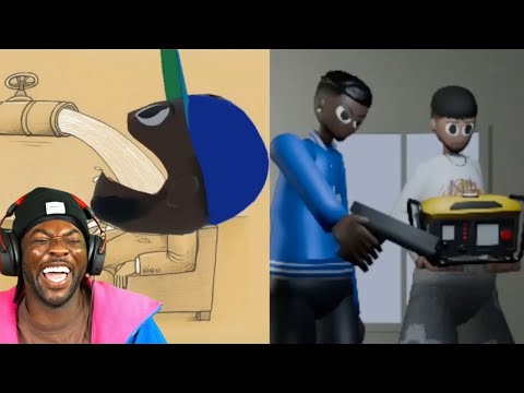 RDC React to 'MELAND'S Origin Story'... | Animated by @HiolpAnimation