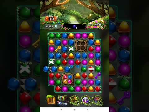 Jewel Diana 💎 Level 303 ⭐⭐⭐ 2022 - Jewels & Gems Match 3 Puzzle no Booster 👑 Android Gameplay ✅