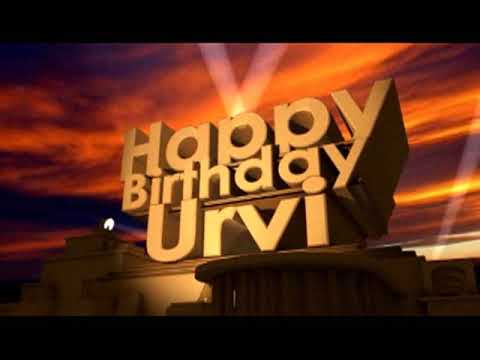 Happy Birthday Urvi