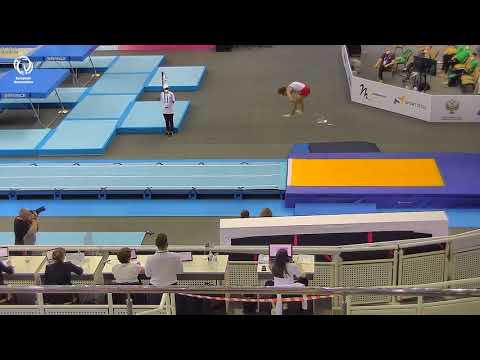 Vadim AFANASEV (RUS) - 2021 European Champion, tumbling