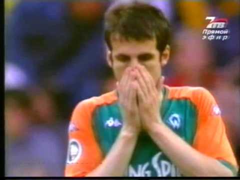 Werder - Alemannia Aachen. DFB-Pokal-2003/04. Finale (3-2)