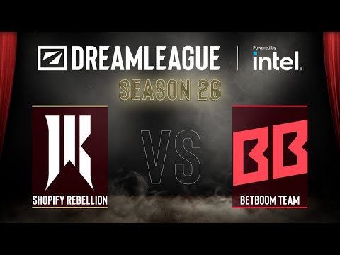 Dota2 - Shopify Rebellion vs BetBoom Team - DreamLeague Season 26 - Group A