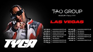 TYGA Las Vegas 2024 Residency TAO Group Hospitality