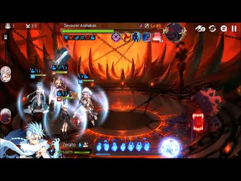 Epic Seven - Abyss Floor 82 With Zerato, Haste, Charlotte & Angelica!
