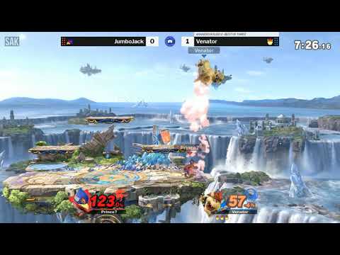 TSL 195 SSBU WR2 - JumboJack (Falco) vs Venator (Bowser)