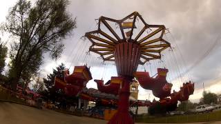 preview picture of video 'Flying Dutchman Ride at Lakeside Amusement Park, CO'