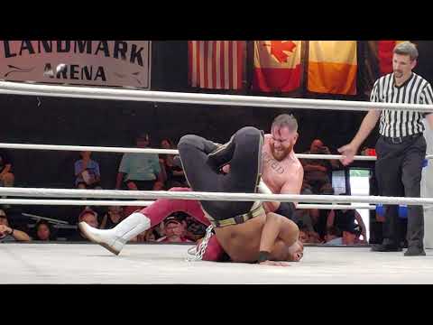 Dany Only vs Jay 2 Strong.  Chain match.  Anarchy Wrestling