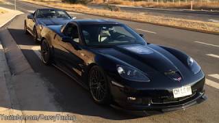 Saturday Drive On Board - SL63 AMG, Corvette ZR1, Gallardo Spyder and 991 Turbo S!