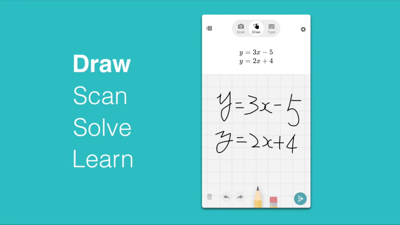 Microsoft Math Solver: Draw, Scan, Solve, and Learn!
