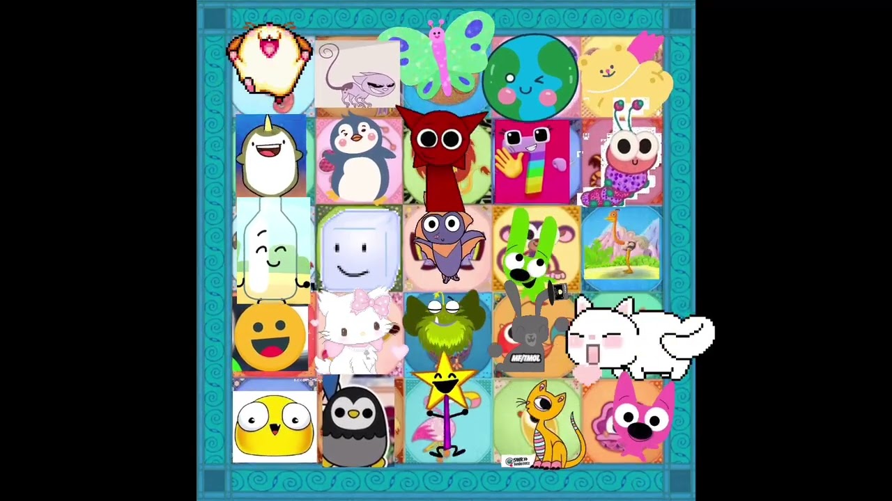 Patchwork, pals, full characters ￼