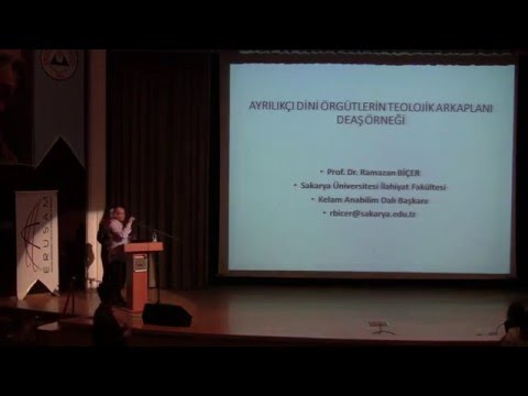 16.05.2017-ERUSAM Konferans: DAEŞ Düşüncesinin Dini Arka Planı [Bölüm 1]