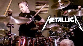 Moth Into Flame - Metallica - Drum Cover - 10 year old Drummer - Avery Drummer Molek