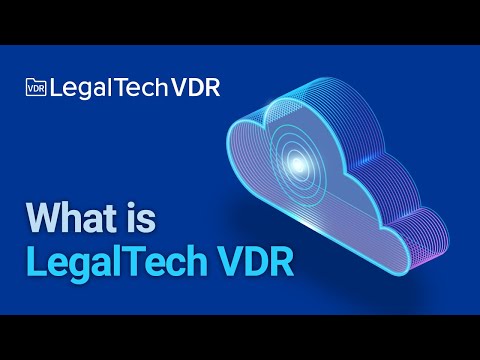 what is virtual data room? - LegalTech VDR