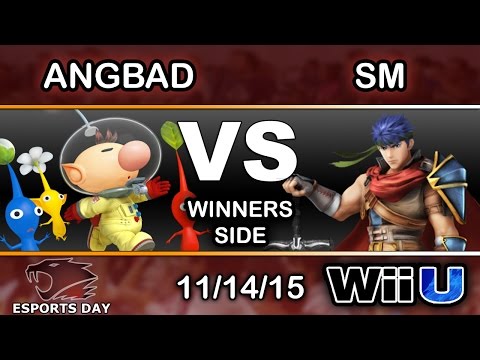 eSports Day – 2Scoops | Angbad (Olimar) Vs. 2Scoops | SM (Ike) Winners Side - Smash Wii U
