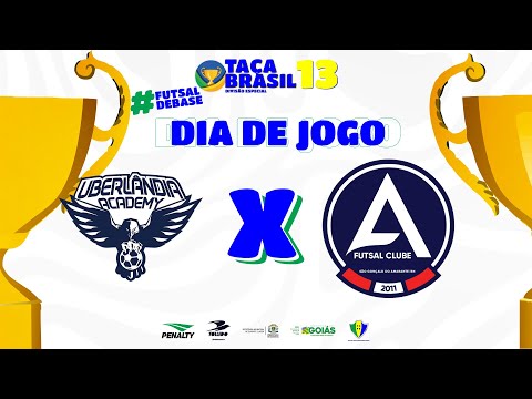 Taça Brasil Sub 13 Masc. Especial | Uberlândia Academy x Amarante | 2ª Rodada | Ao Vivo