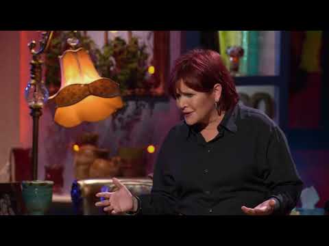 Carrie Fisher in wishful.drinking - mike todd