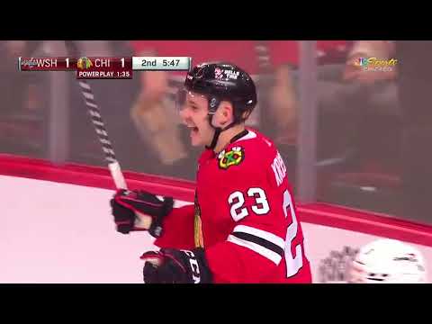 that's 3 goals in 34 seconds for the Chicago Blackhawks