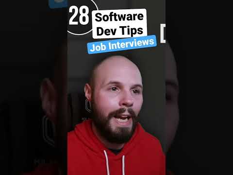 Software Dev Tips - How To Get Job Interviews #shorts thumbnail