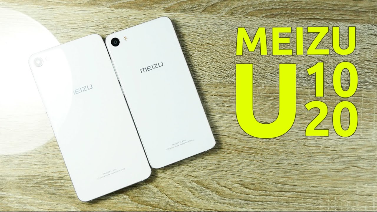 Meizu U20 16Gb White video preview