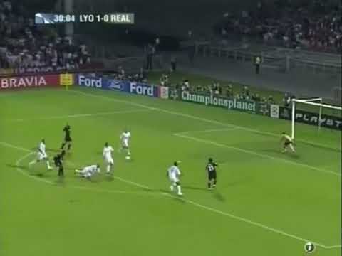 Lyon 2:0 Real Madrid. UCL 2006/07