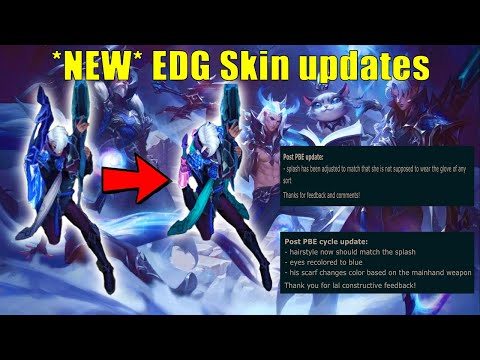 *NEW* EDG SKIN CHANGES