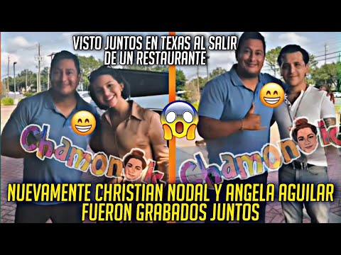 CHRISTIAN NODAL y ANGELA AGUILAR YA ESTAN SALIENDO JUNTOS A POCO TIEMPO DE DEJAR A CAZZU?