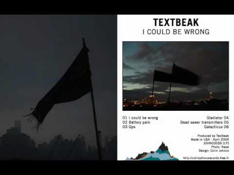 Textbeak - I could be wrong