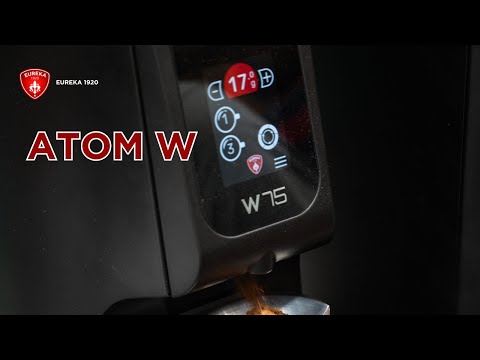 Eureka Atom 65W / 75W Grind-by-Weight Coffee Grinder with Auto Tamper