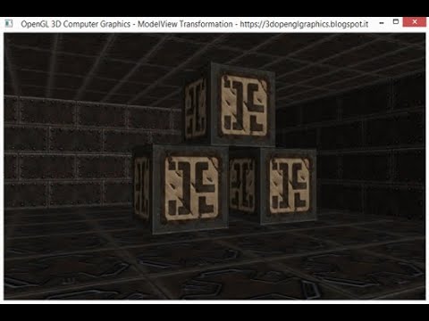 OpenGL, 3D level and camera moving