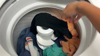 How to load a whirlpool washing machine